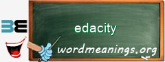 WordMeaning blackboard for edacity